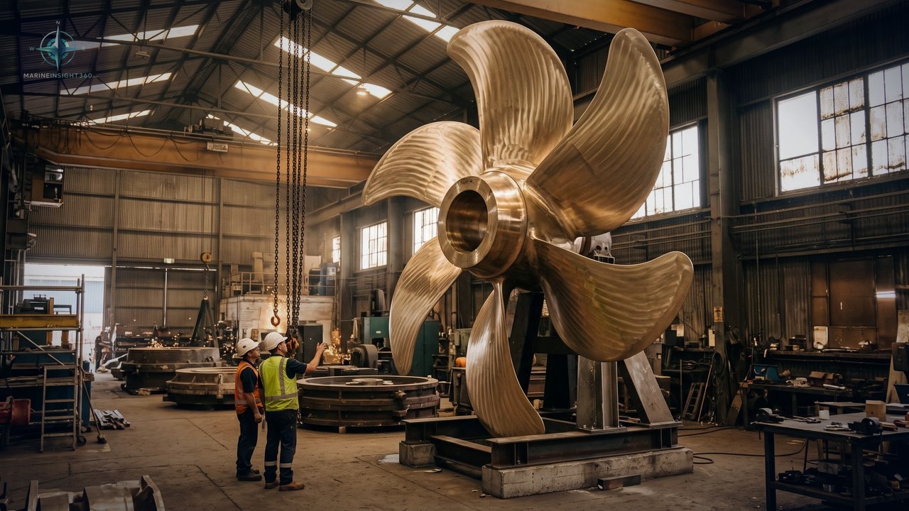 10 Biggest Ship Propellers in the World