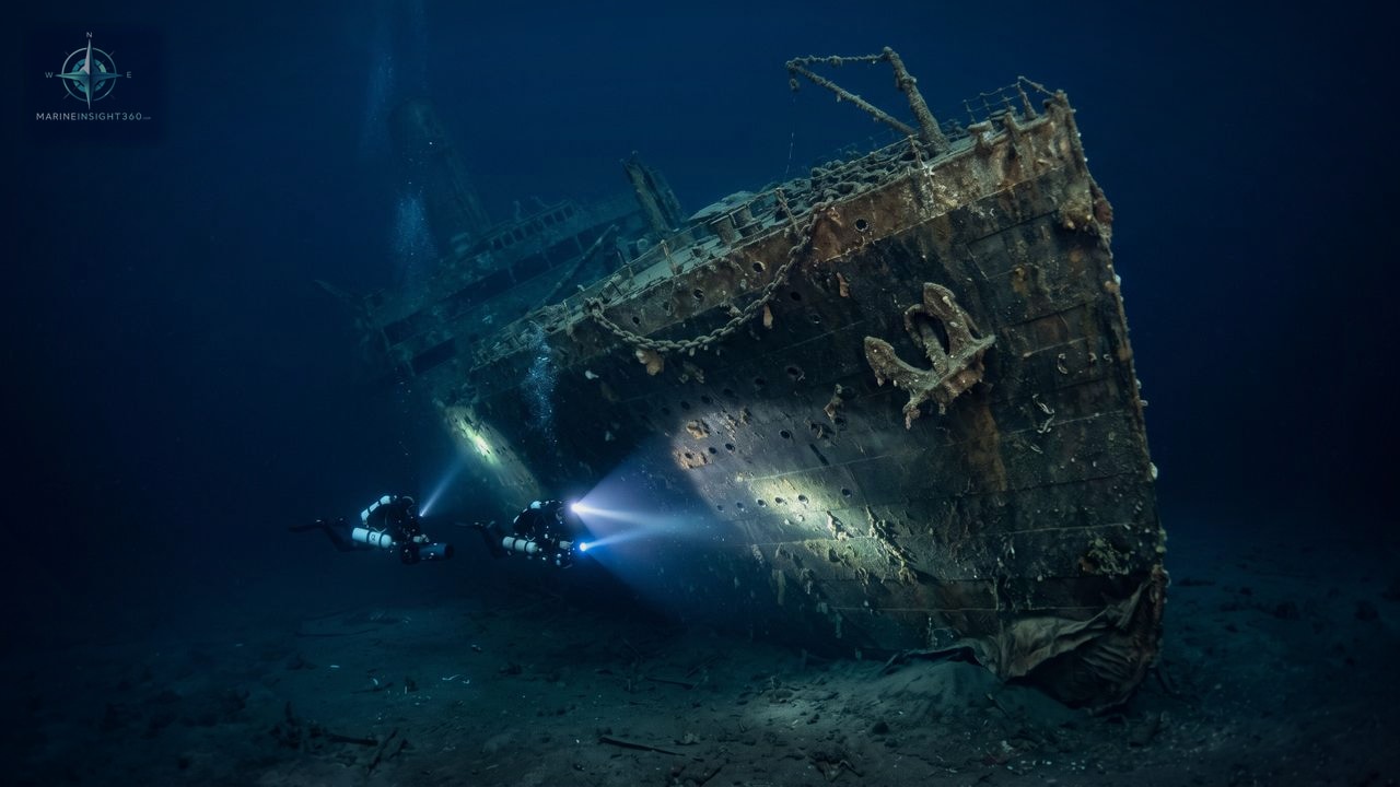 The Britannic Wreck: Titanic's Bigger Sister on the Aegean Seafloor