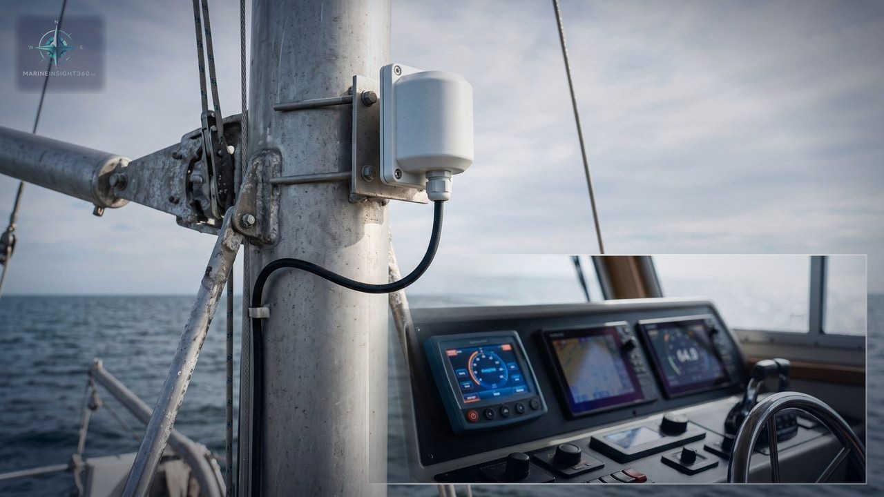Complete Introduction of Fluxgate Compass illustrated with maritime compliance checks for Marine Insight 360 readers