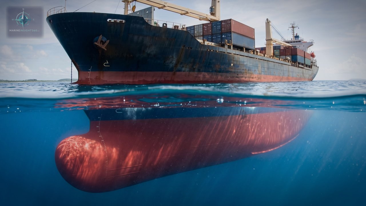 What is Displacement of a Ship ? illustrated with ship engine-room equipment for Marine Insight 360 readers