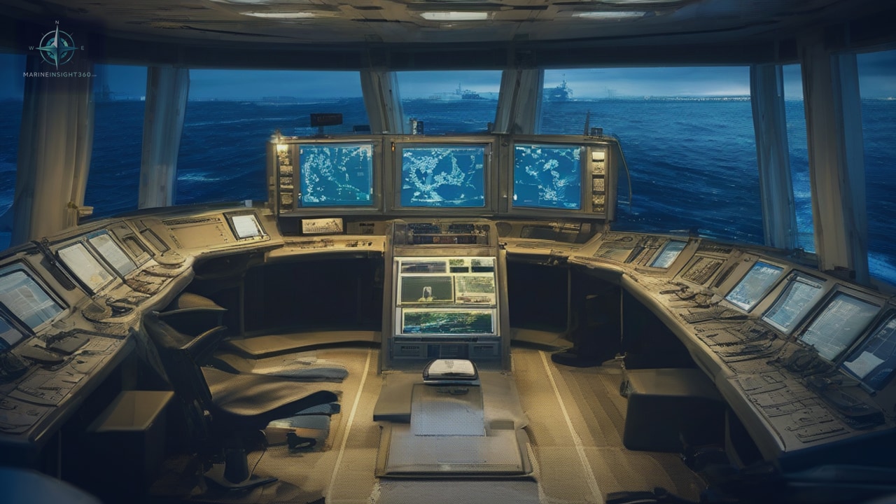Shipboard operational technology network and control-system cybersecurity visual