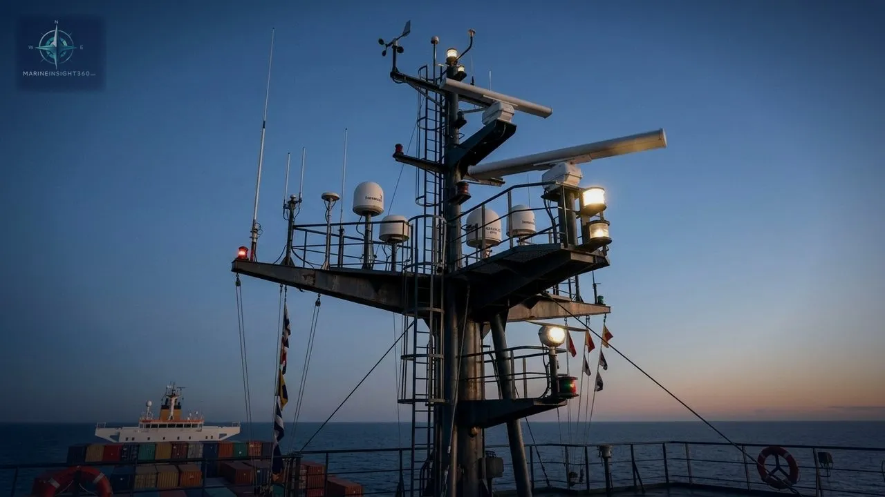The Structure And Purpose Of Mast Of Ship